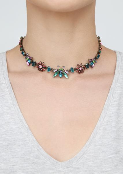 Multi/green Bilitis Love Bugs - Konplott necklace